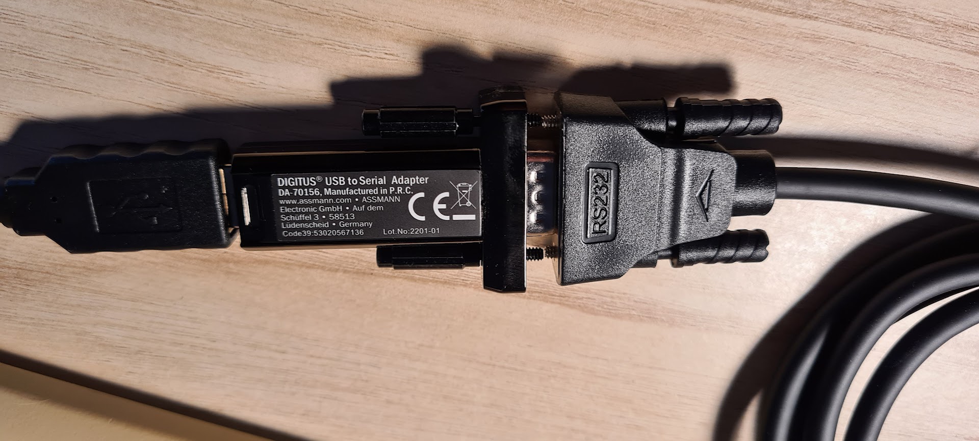 USB to Serial Interface